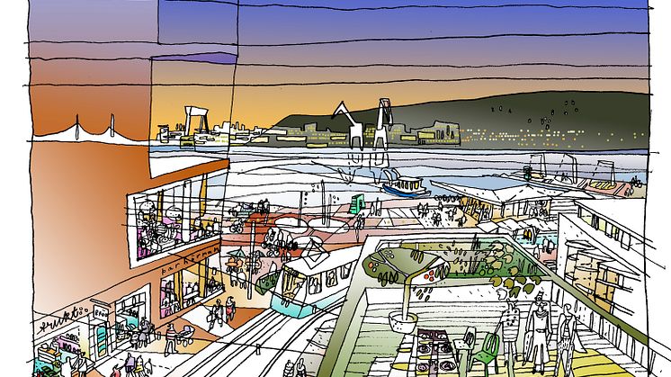 Göteborg vinner på bytesaffär mellan Älvstranden och Skanska