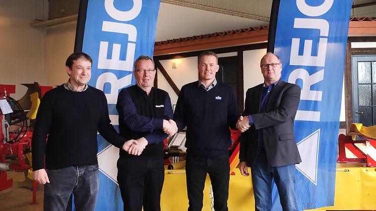 Trejon AB, Agroma Holding AB samt Årröds Traktor & Maskin AB ingår ett nytt samarbete