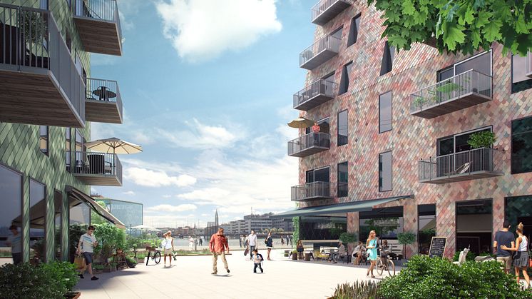 Riksbyggen förvärvar byggrätt för ny ungdomssatsning i Lindholmshamnen