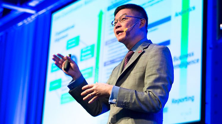 Robert M. Wah var en av talarna på Vitalis