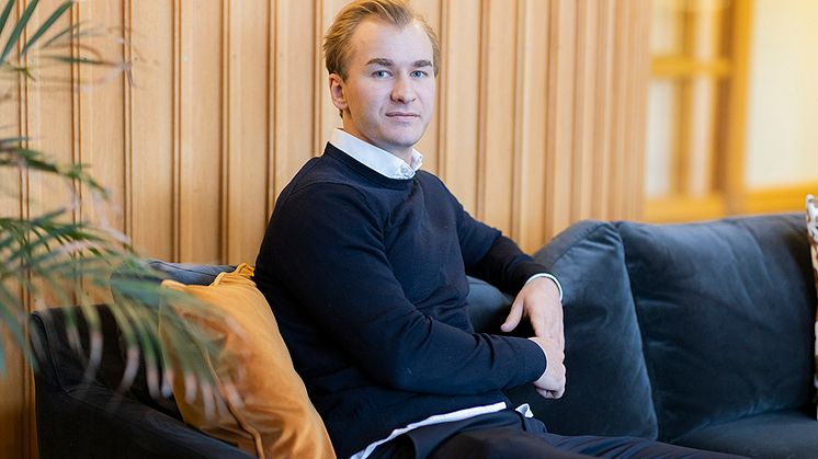 – Många av våra konsulter har idrottsbakgrund. Vi ser att det finns mycket kompetens som idrotten bidrar med, säger Adam Sandström.