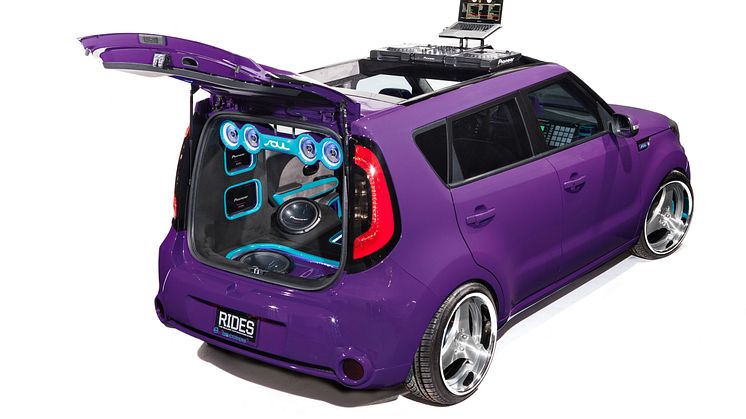 Kia visar 5 musikinspirerande Soul i Las Vegas