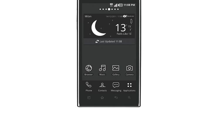 PRADA og LG skaber en smartphone med stil