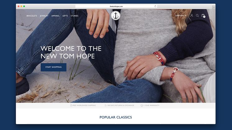 Shopify Plus lansering som lyfte varumärket, konvertering och global försäljning