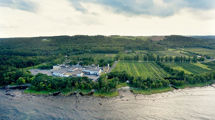 Kretslopp och droppbevattning fördel i torra tider på Kiviks Musteri