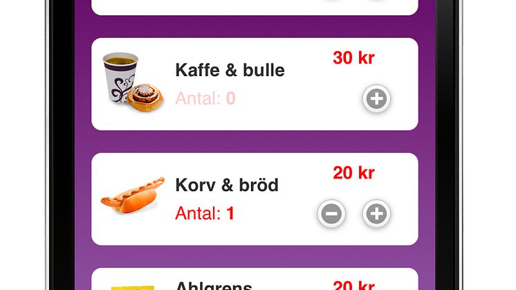 Swedish Première for arena coffee in the mobile