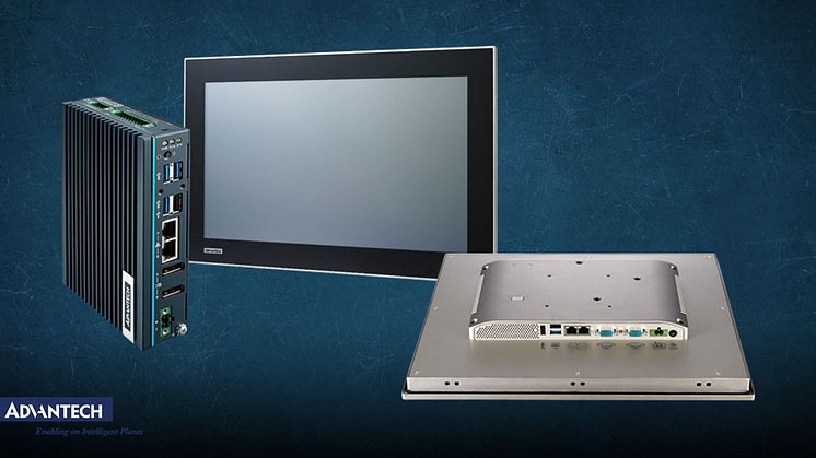 Industridatorer och monitorer från Advantech