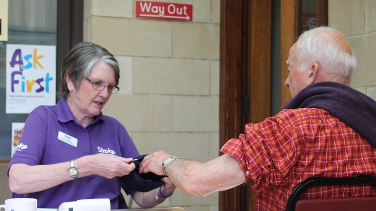 ​Bedford gives a hand to prevent stroke this World Stroke Day