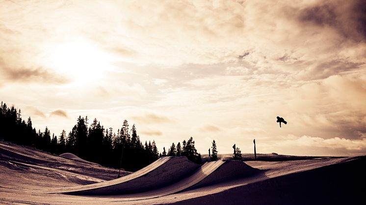 Snowboardåkaren William Mathisen 