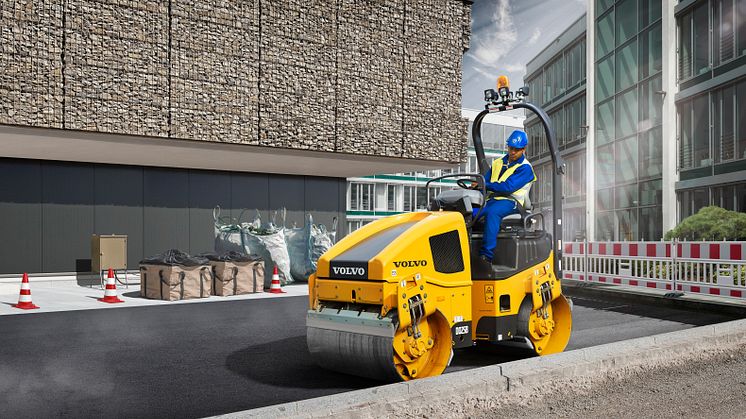 Nya tandemvälten Volvo DD25B levererar branschledande produktivitet och prestanda