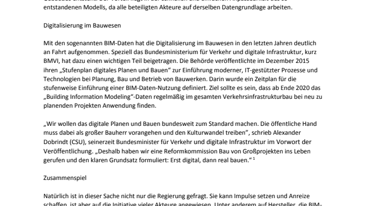 Pressemitteilung: DOYMA stellt erste BIM-Datensätze zur Verfügung