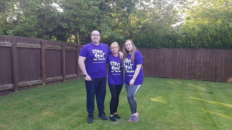 ​Survivors take a Step Out for Stroke in Middlesbrough