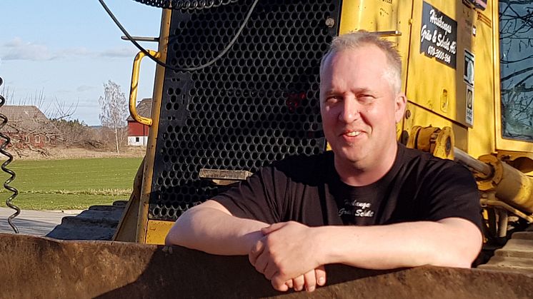 Janne Hirsikangas, vann första svenska deltävlingen i Cat Operator Challenge 2019.