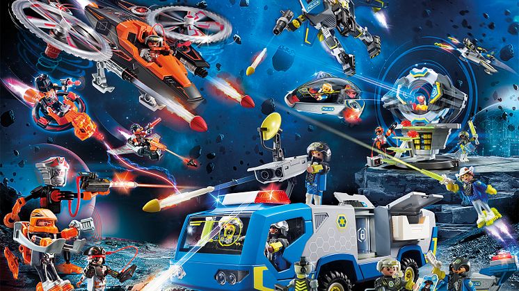 Einsatz für die Galaxy Police! Starke Polizei-Action im Weltraum
