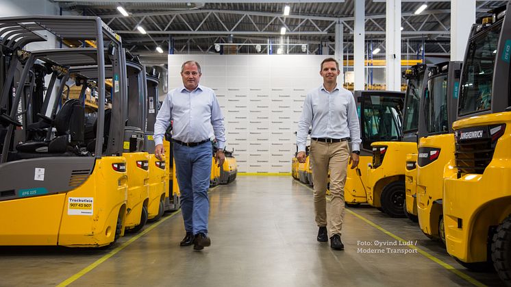 Nytt centrallager: Norska möbelfirman Bohus valde automationslösning från Jungheinrich