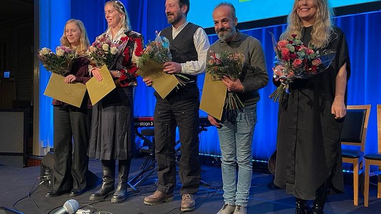 Årets kulturpris och stipendier har delats ut