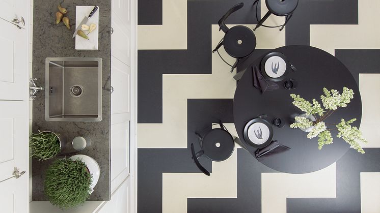 Marmoleum Click-linoleumilaatta