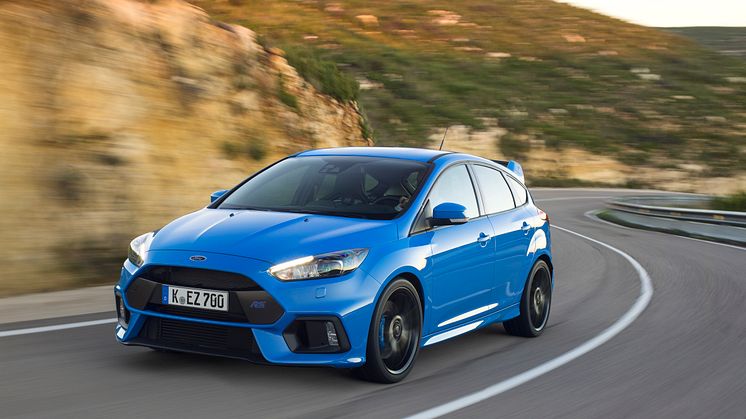 Ford Focus RS – vilde køreegenskaber til langt under 600.000 kr.