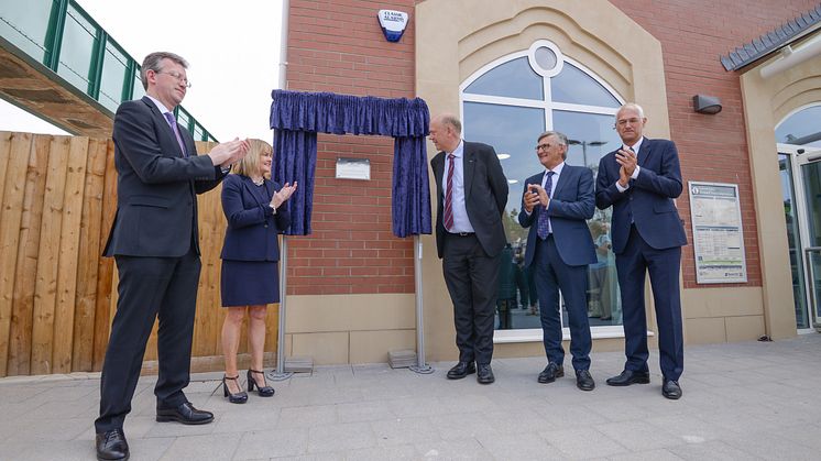 Kenilworth station is officially opened
