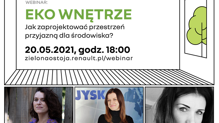 Webinar: Eko wnętrze - Jak zaprojektować przestrzeń przyjazną dla środowiska