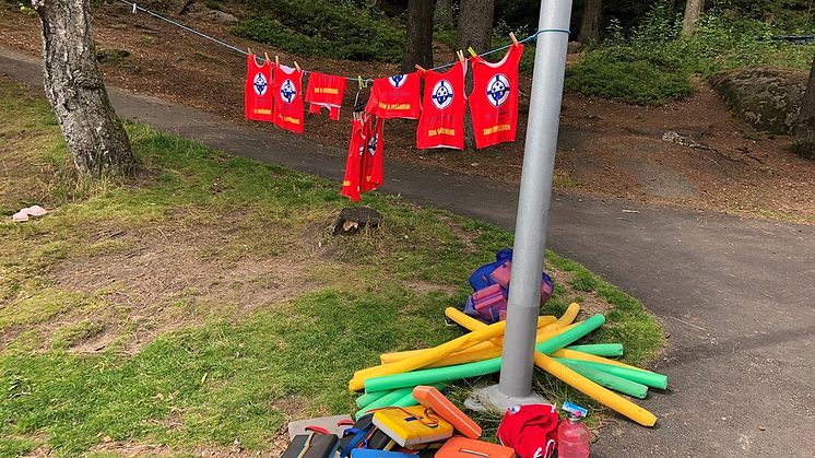 Simutrustning vid simskolan