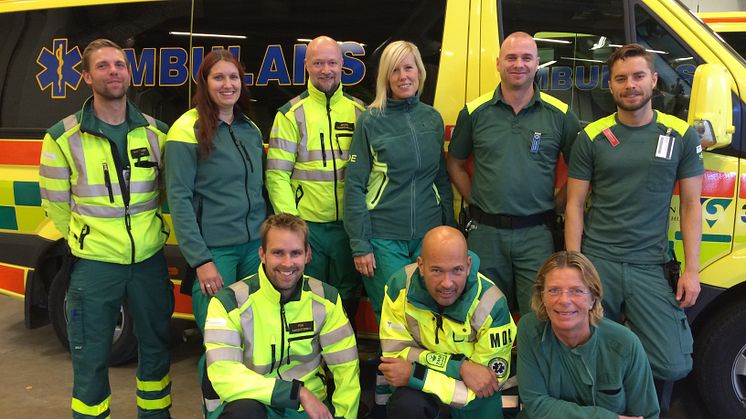 Supermodern ambulanssjukvård visas upp i Nordstan lördag 3 oktober