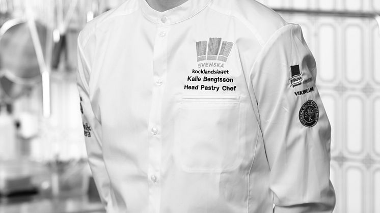 Kalle Bengtsson, chefskonditor Svenska Kocklandslaget