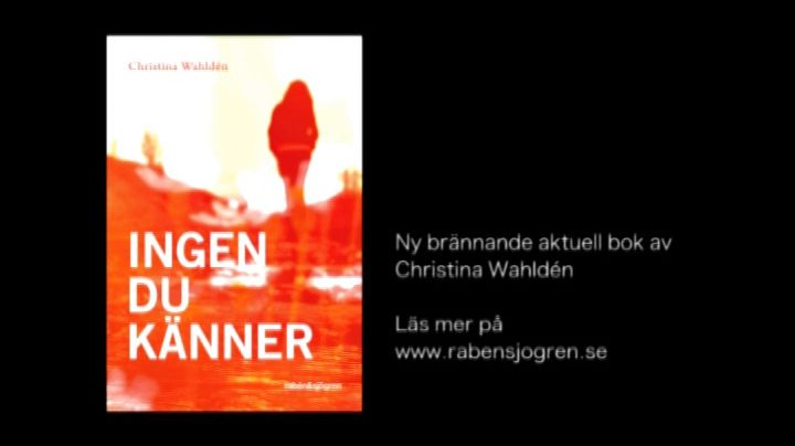 Christina Wahldén läser ur "Ingen du känner"