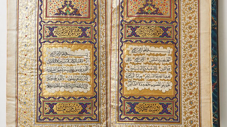 Handskriven koran 1860-tal 