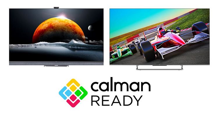 TCL C825 och QLED850 nu utrustade med Calman Ready-mjukvara