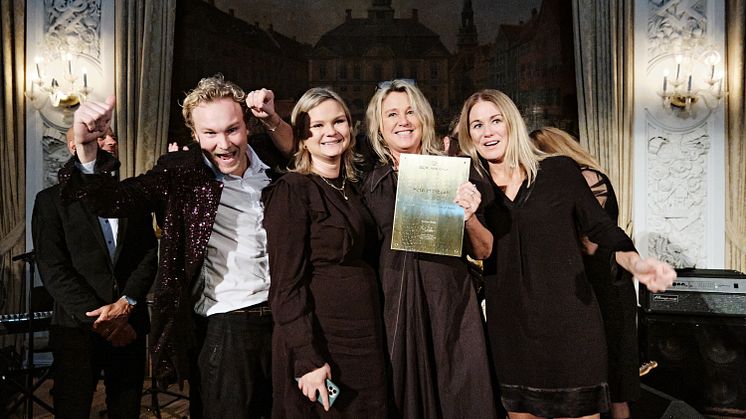 Best Western Plus John Bauer Hotel i Jönköping, glada vinnare av Hotel of the year.