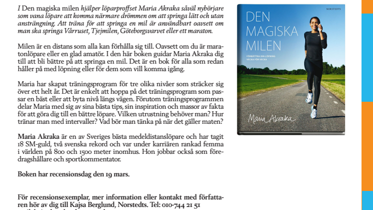 Maria Akraka: Den magiska milen