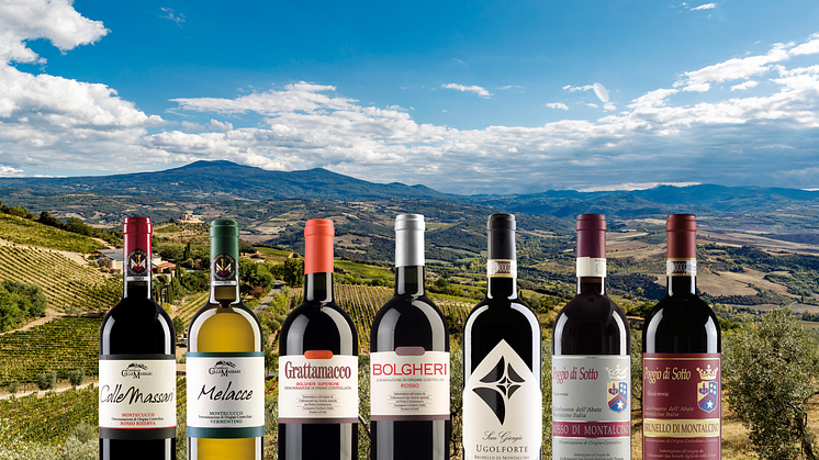 Arvid Nordquist tar över som ny importör för prisbelönta Collemassari Wine Estates