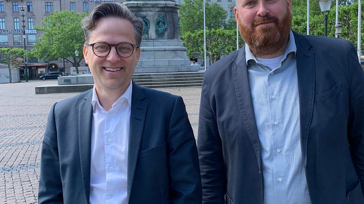 Per Stigenberg och Fredrik Wiberg