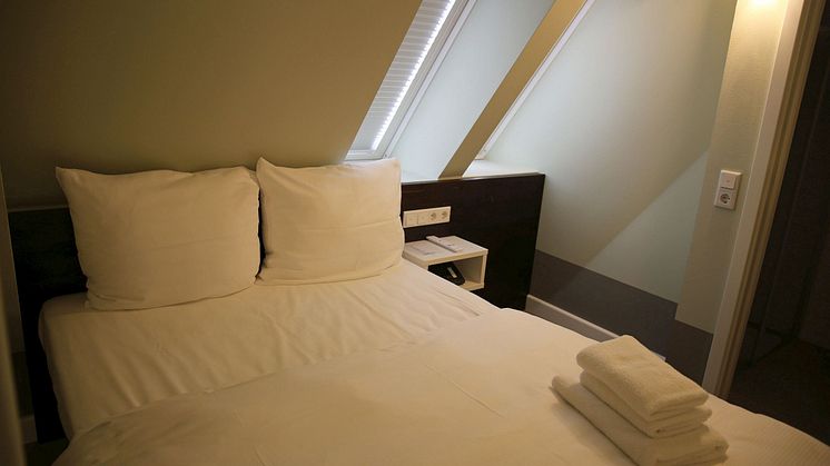 Integrationshotel Philippus - Zimmer mit Dachschrägen
