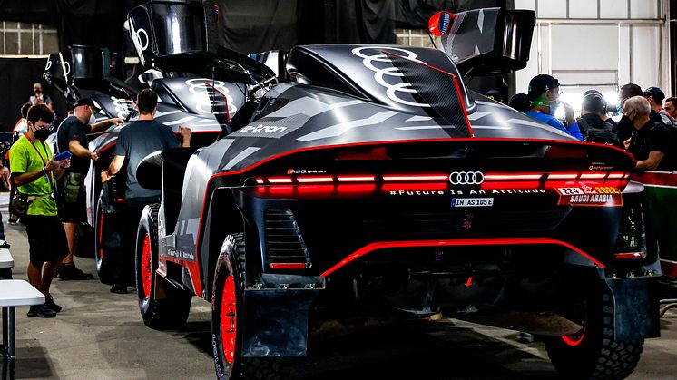 Audi RS Q e-tron #224 (Team Audi Sport), Mattias Ekström og Emil Bergkvist
