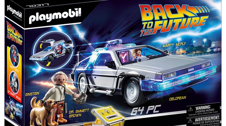 Back to the Future DeLorean (70317) von PLAYMOBIL