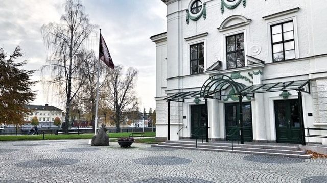 Bild på Teatern och Zarah Leanders plats