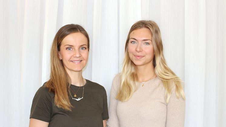 Fr v: Christine Dahl Elfver & Lovisa Älenmark