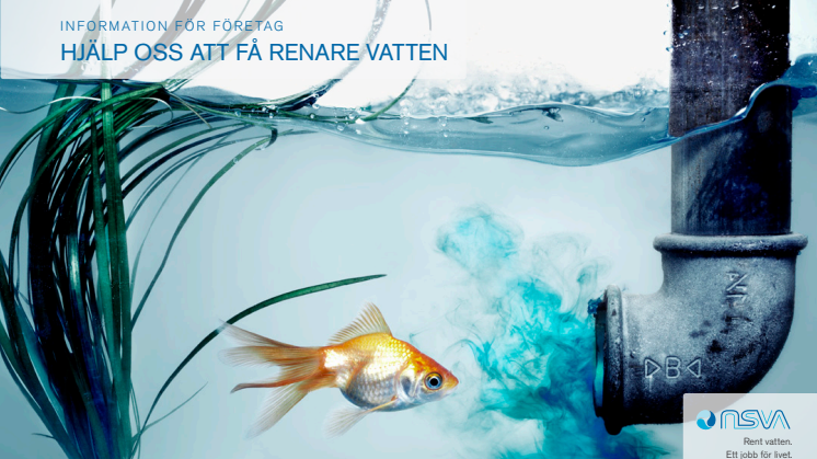 NSVA: Hjälp oss att få renare vatten - Information för företag