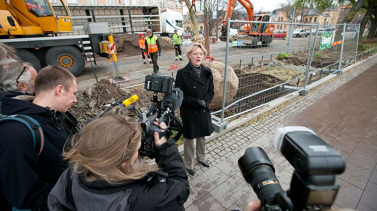 Ulla Hamilton: Nu återställs Norr Mälarstrand med sex nya pilträd