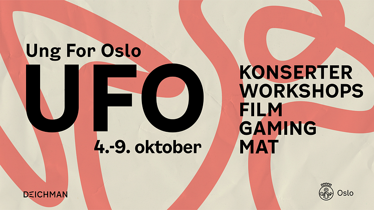 Gaming og mye mer på UFO-festivalen i høstferien på Deichmanbibliotekene.