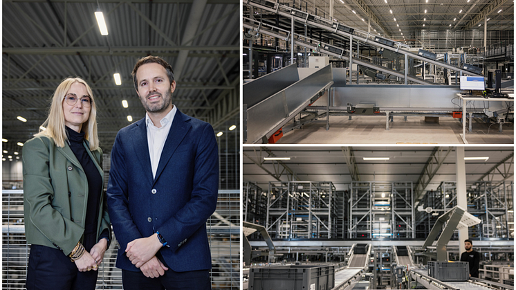 KICKS Group’s nya automatiserade omnilager invigt 