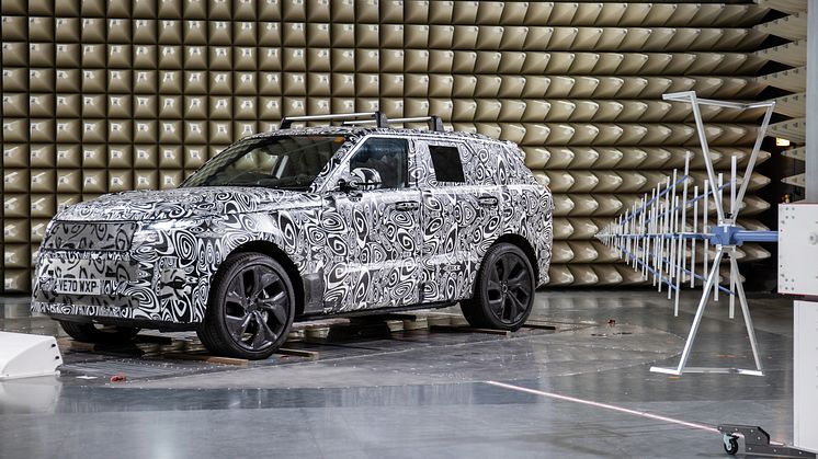 Jaguar Land Rover forbereder seg til en avansert elektrifisert og tilkoblet fremtid med nytt testanlegg