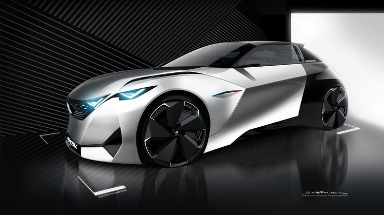 PEUGEOT FRACTAL får designpris för sin innovativa i-Cockpit®