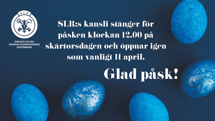 Kansliets öppettider i påsk