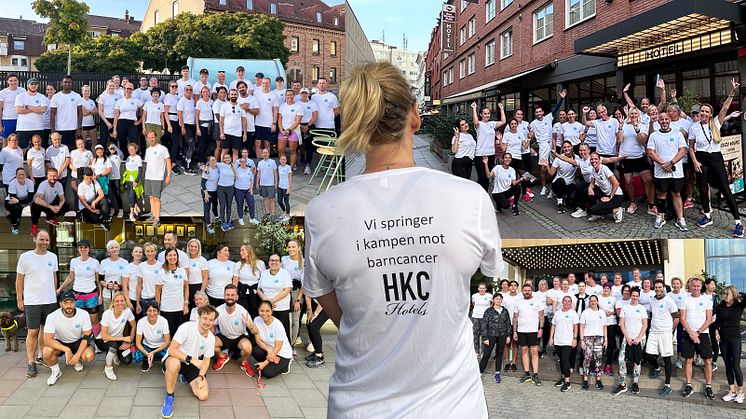 HKC Hotels springer för Run of Hope!
