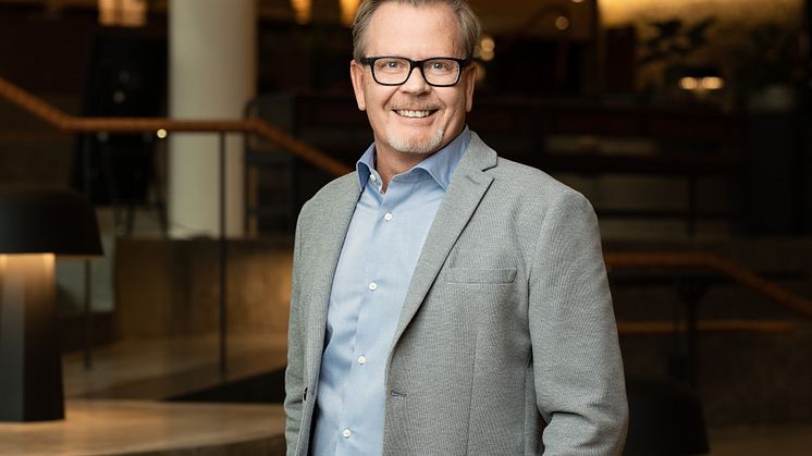 Krister Skeppler, affärsområdesschef över Sabis butiker. Foto: Daniel Roos