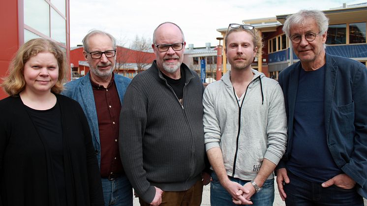 Maria Johansson, Kjell Rask, Leif Berglund, Magnus Nygren och Jan Johansson