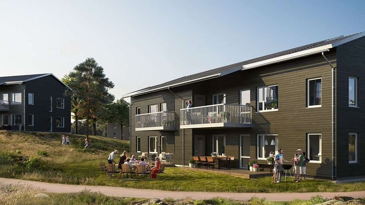 Riksbyggen byggstartar 40 bostadsrätter på Hammarö, Karlstad
